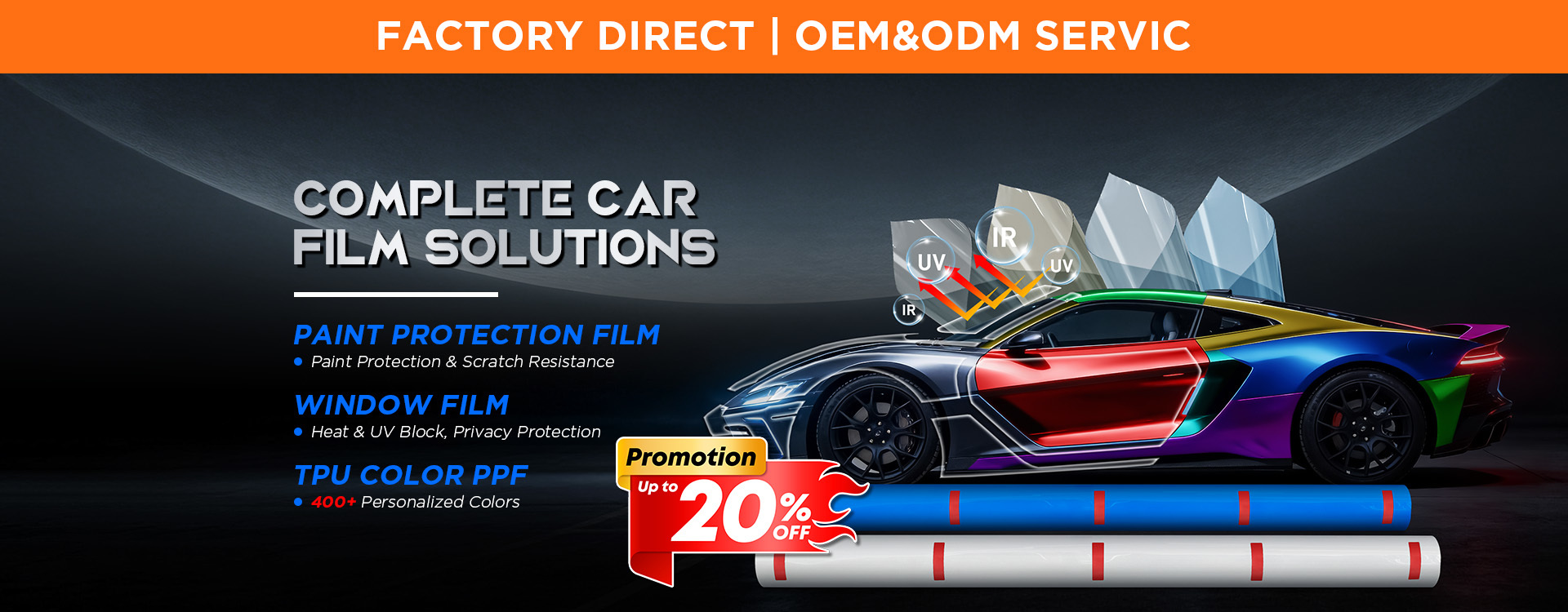 คุณภาพ ฟิล์มกันรอยสีรถ โรงงาน